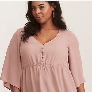 Torrid Babydoll style shirt